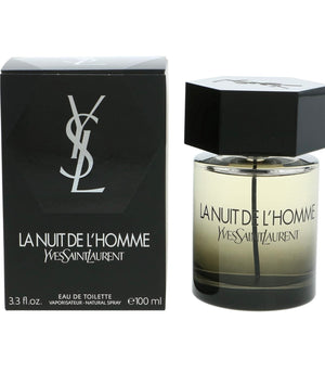 Yves Saint Laurent La Nuit De L'Homme Eau de Toilette Spray, 3.3 Fl Oz