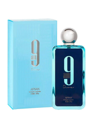 Afnan 9Am Dive Eau de Parfum Spray for Unisex, 3.4 Ounce