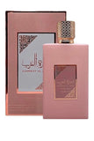 Lattafa Asdaaf Ameerat Al Arab Prive Rose Eau de Parfum Spray for Women, 3.4 Ounce