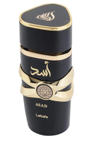 Lattafa Perfumes Asad for Unisex Eau de Parfum Spray, 3.4 Ounce