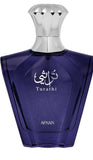 Afnan Turathi Blue Eau de Parfum Spray for Men, 3.0 Ounce